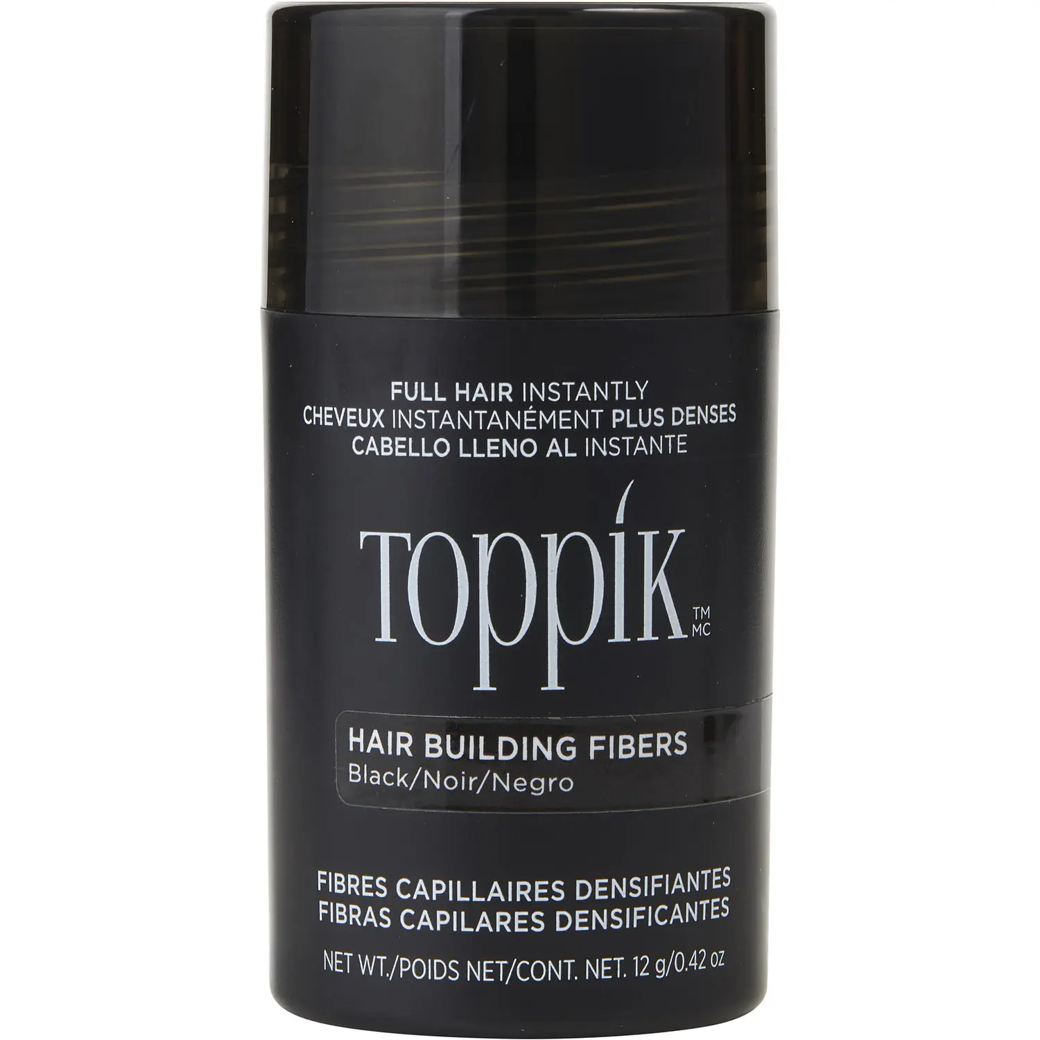 Toppik By Toppik Hair Building Fibers Black Regular 12G/ For Unisex