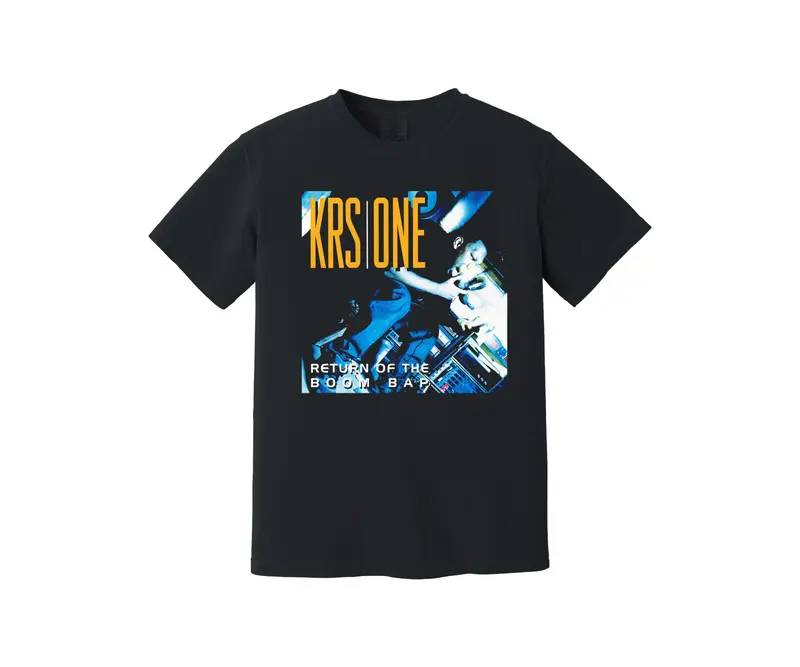 Krs One Heavyweight T Shirt - Return Of The Boom Bap 90s hip hop Gang Starr NYC 2000s For Woman, Man  - Timeless Treasures - From Small to Extra Large