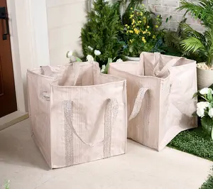 Set of 2 Reusable Outdoor Leaf Bags