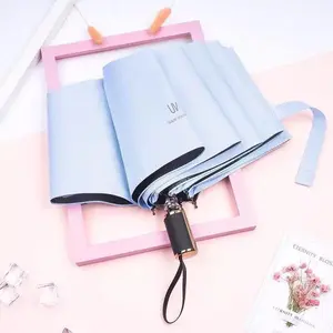Cute Compact UV Protection Folding Umbrella, Portable Sunshade & Rain Umbrella for Daily Use.