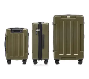 U.S Army Hawk 3-Piece Luggage Set - Lightweight Expandable ABS