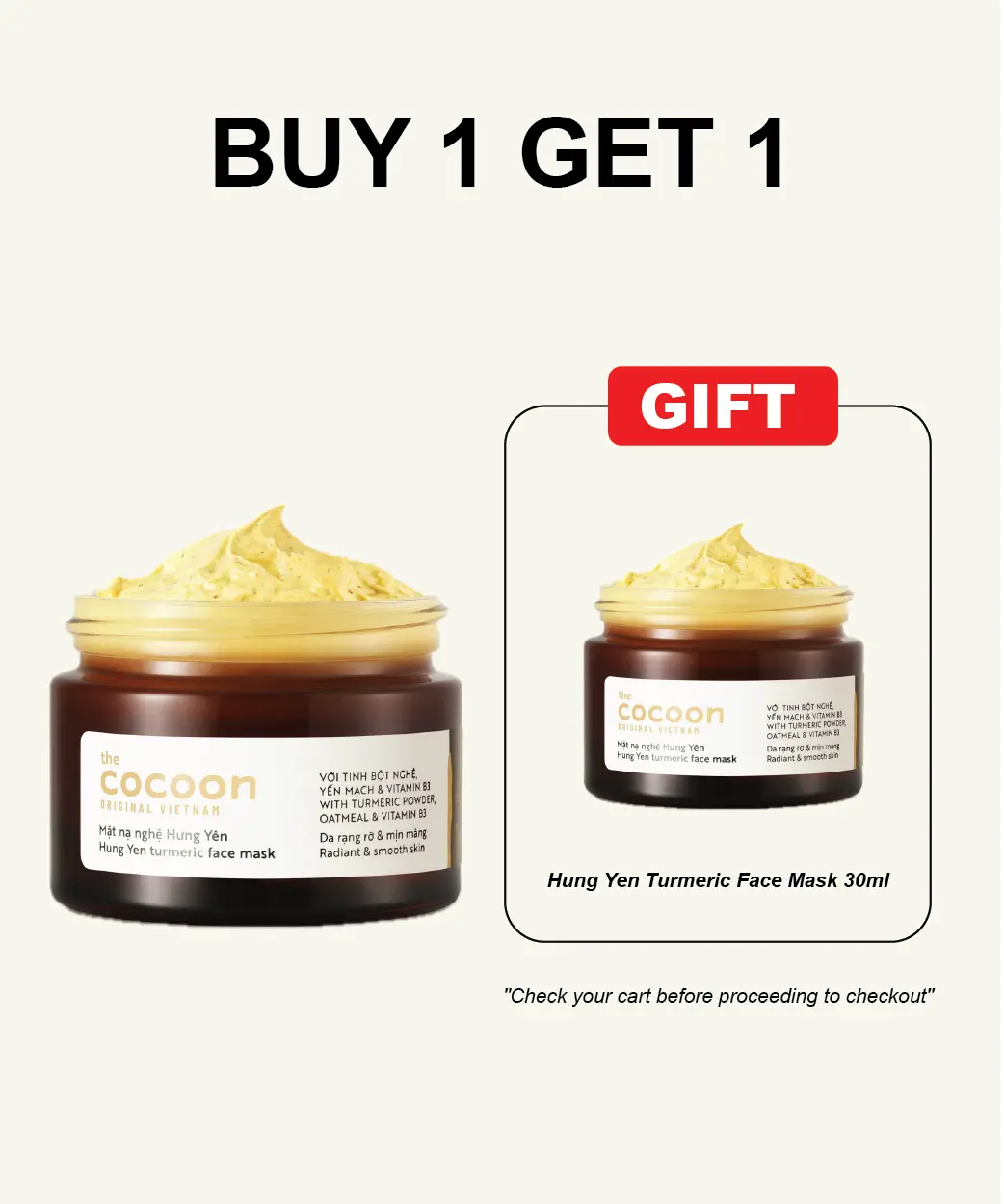 [Deal] Cocoon Hung Yen Turmeric Face Mask