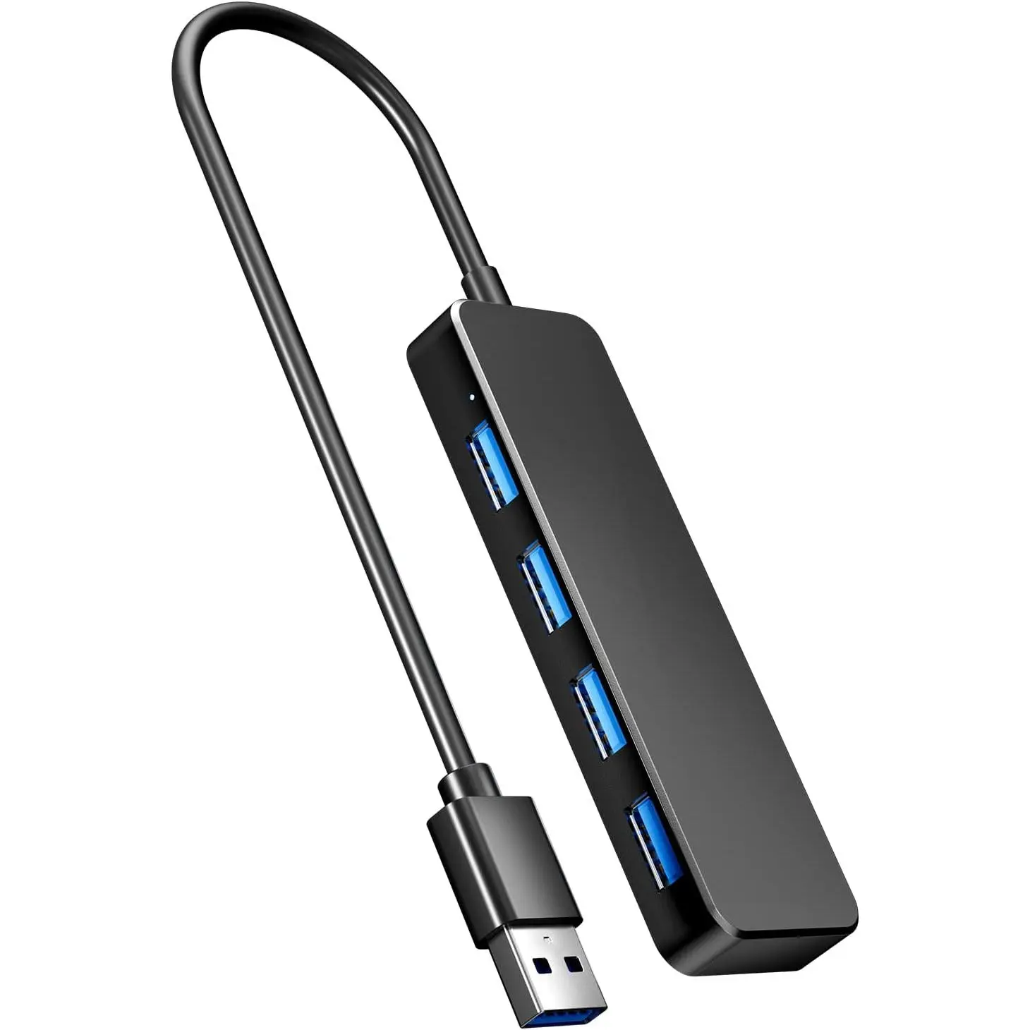 USB Hub 3.0,  4-Port USB 3.0 Hub Multi USB Port Expander for Laptop, , Flash Drive, Mobile HD, Console, Printer, Camera, Keyborad,