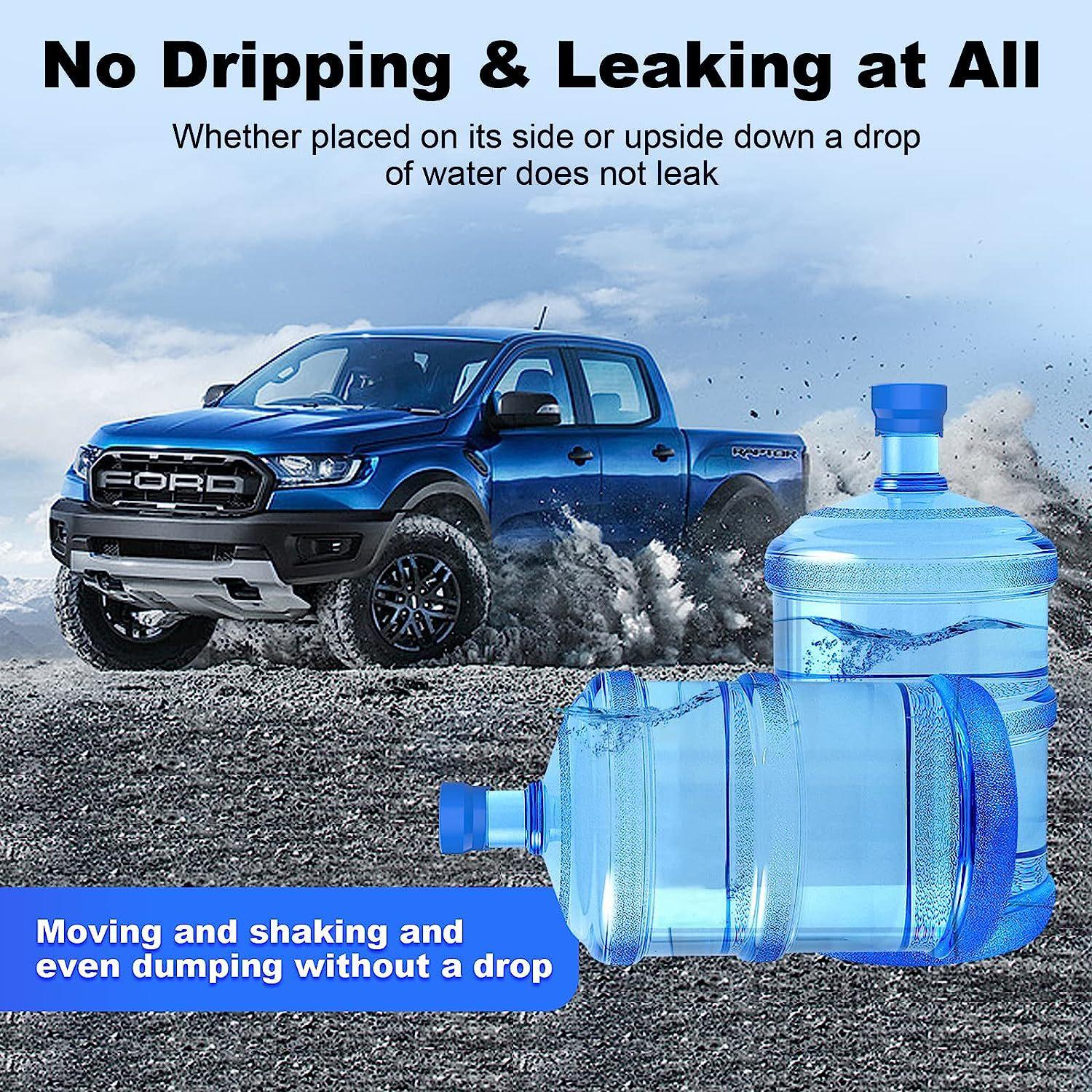 Silicone Water Jug Cap, 3/6 Counts/set Reusable Spill-proof Dust-proof Water Bottle Cap, Mini Replacement Water Bottle Cover, Drinkware Accessories for Home Office Dormitory, Drink Protectors