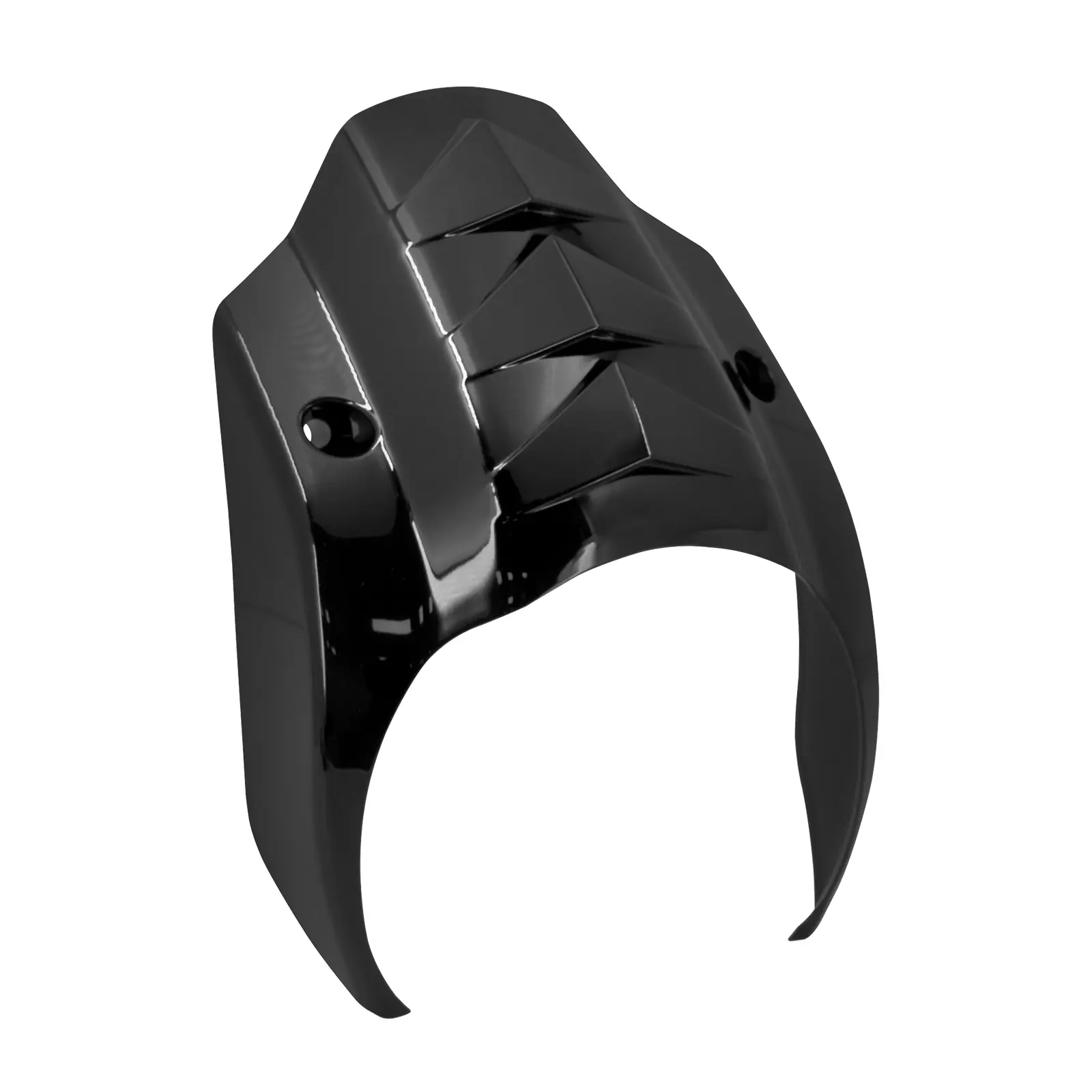 Vivi Style Black Headlight Fairing Bracket Fit For Harley Softail Street Bob 2018-2023
