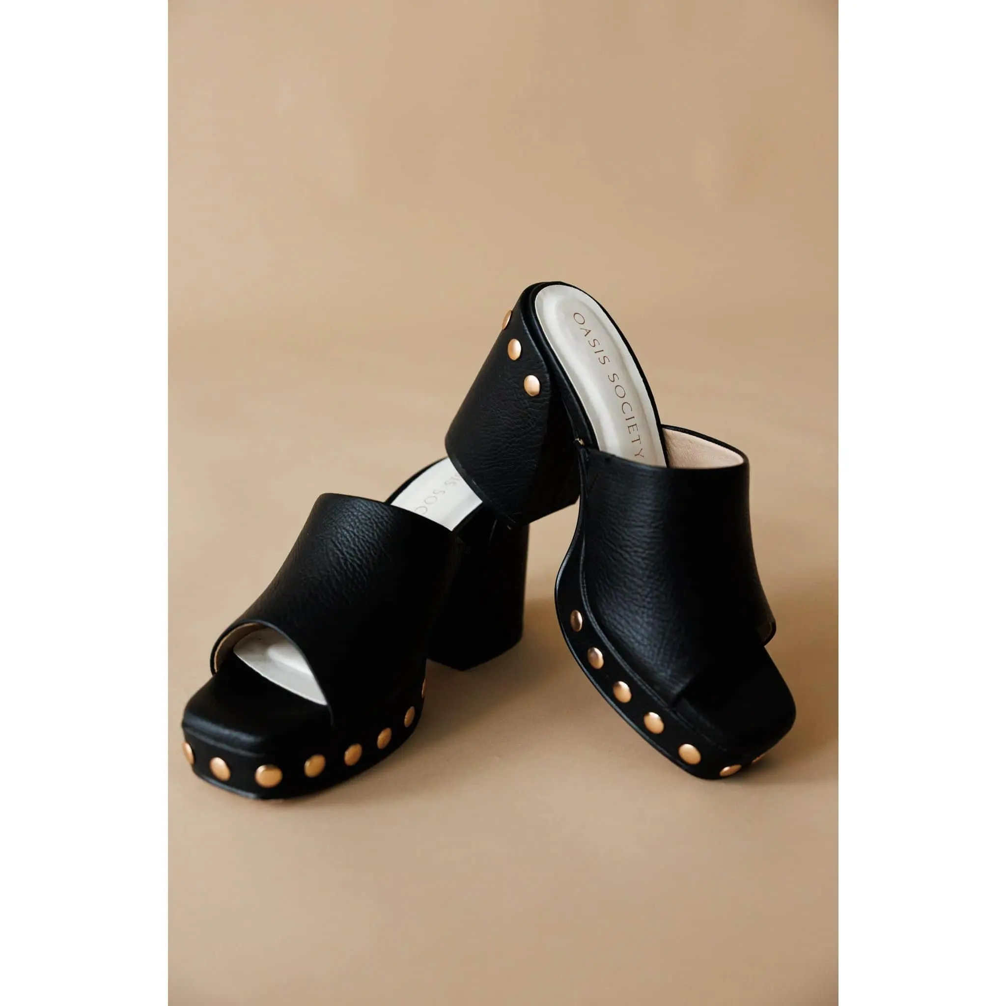 Soho Studded Platform Heel