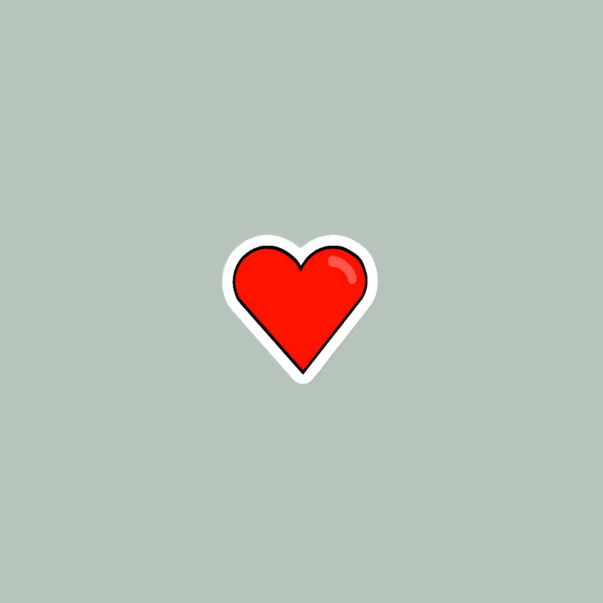 Heart Sticker