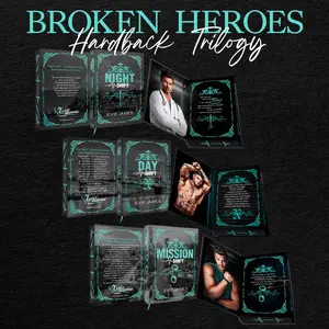 The Broken Heroes: Special Black Edition Signed Hardback Trilogy (Night Shift, Day Shift, Mission Shift)
