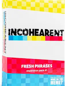 Incohearent Fresh Phrases Expansion Pack - Designed to be Added to Incohearent Core Game