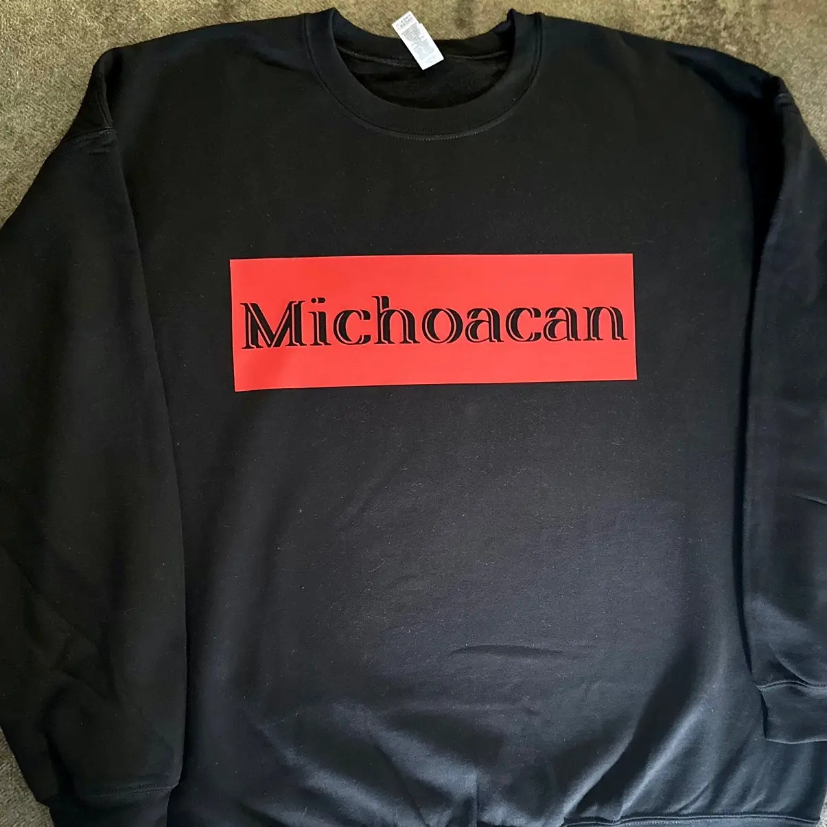 Michoacan long sleeve sweater Black Cotton