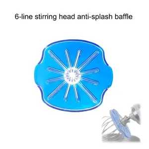 2pcs Egg Beater & Cream Mixer Attachment Compatible for Hand/Stand Mixers - Multi-Purpose Scraper Blade with 6 Lines for, Whipping Cream, Beating Eggs - Durable ( Mixer Compatibility)