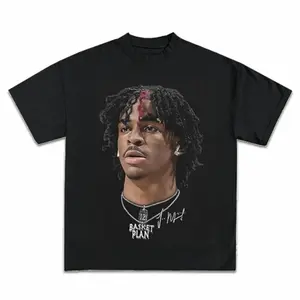 Youth And Adult Ja Morant Icy Exclusive V2  T-Shirt Soft Cotton Casual Fashion  For Boys And Men cape let bee polo bundle eugene emo clothes unknown new york outfit affliction hoodie deku  outfits good graphic tees