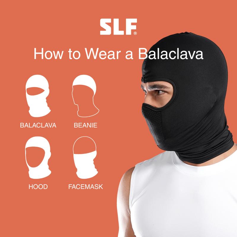 SLEEFS All Weather Shiesty Mask - Multiple Colors - Unisex Balaclava for Outdoor Sports, Breathable & Moisture-Wicking, Extra-Long Neck, Machine Washable, Durable Construction