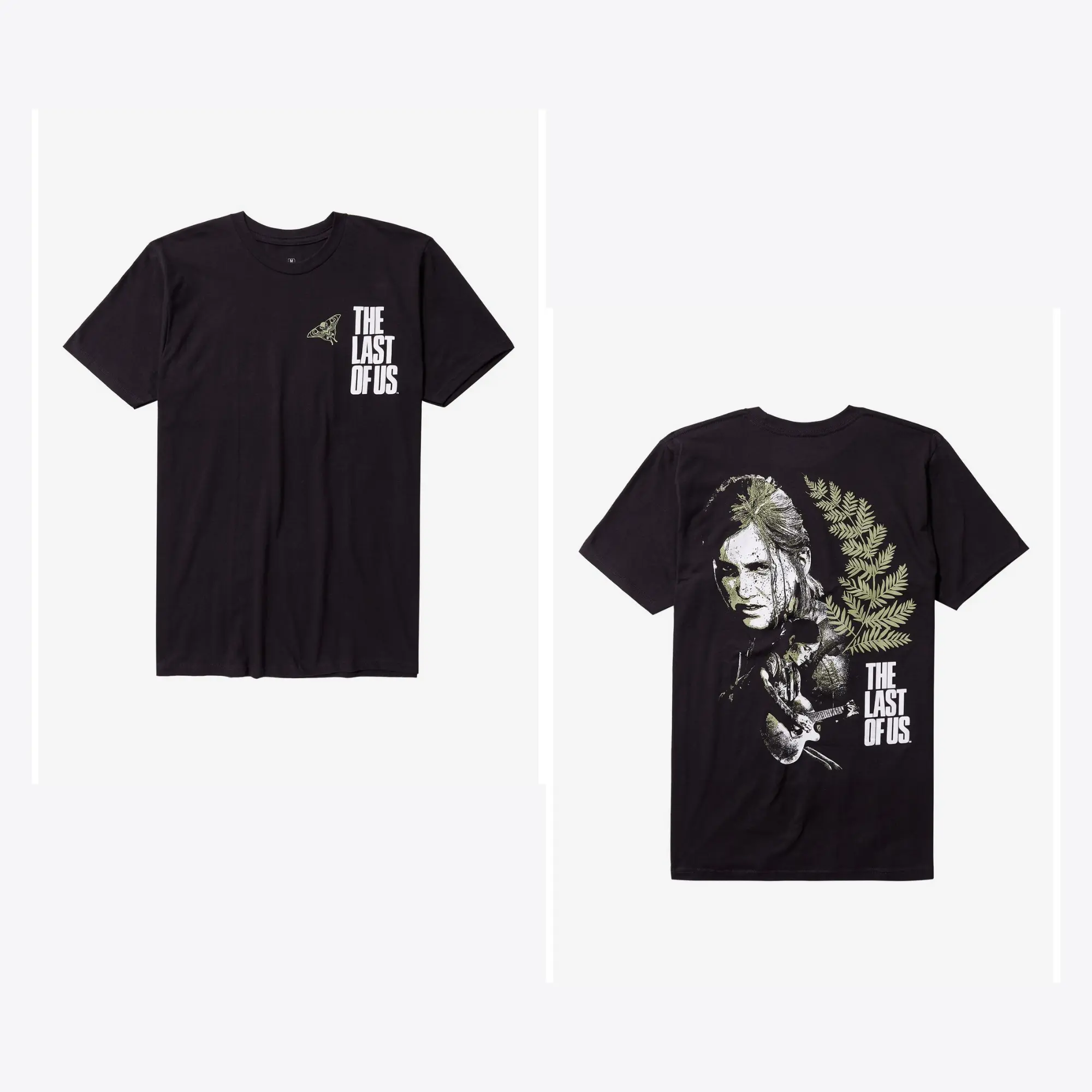 The Last Of Us Ellie Fern Two-Sided T-Shirt, HBO Series Infected