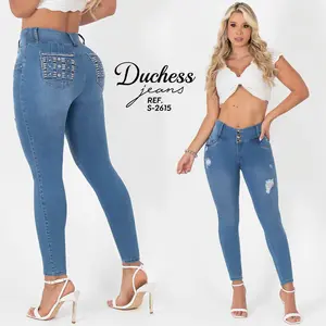 Ref 2615  DUCHESS JEANS levanta cola 100% colombianos