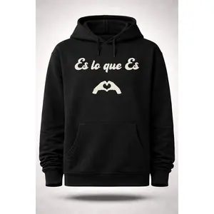 Es lo que Es Hoodies (Black, White, Orchid, Red) Unisex