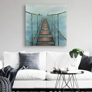 360 Stand Artistic Exotic Jungle Nature Wall Art - 32x32 in. High-Def Photo Print, Home Decor for Living Room, Landscape Poster & Print, Decor Accessories
