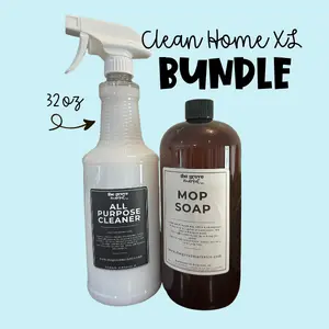 Clean Home XL Bundle – Mop Soap + 32oz Cleaner ($25 Deal)
