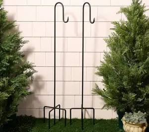Primrose Hill Set of 2 Indoor/Outdoor 40" Shepherds Hooks