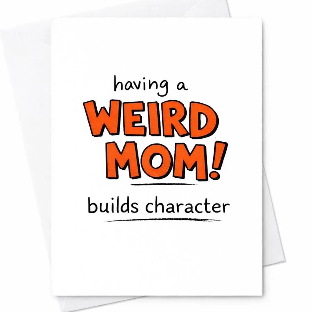 Having A Weird Mom Builds Character 2