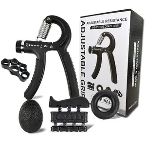 Adjustable Grip Strength Trainer, 5-60kg Hand and Forearm Strength Training Equipment, Home Office Workout Tool, Durable Design