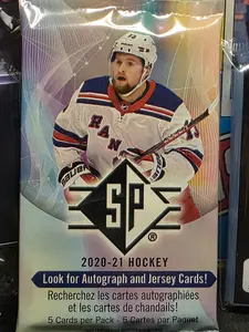 2020-21 SP NHL Hockey Pack (5 cards)