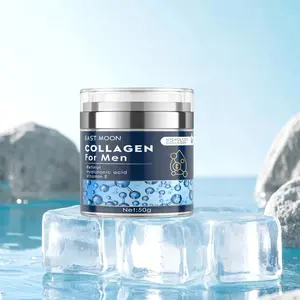 Collagen Men's Anti-Aging Wrinkle Cream, Men's Face Moisturizer Cream 50g, Skin Firming and Tightening Lotion, Firming Hyaluronic Acid Moisturizer