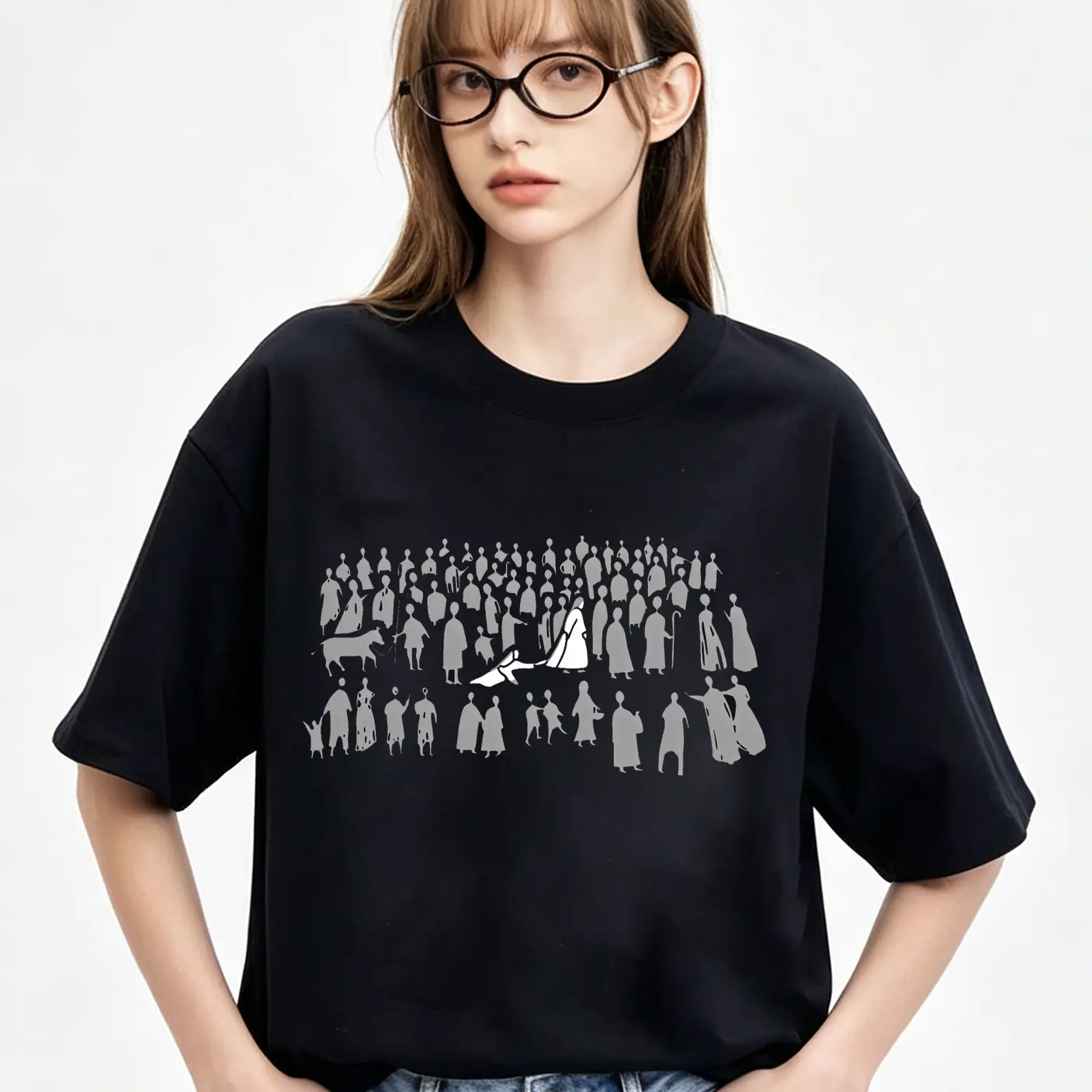 The hem of his garment christian jesus T-Shirt "As Long As The Thread is The Hem of His Garment Be Okay"Inspirational graphic pattern Tee