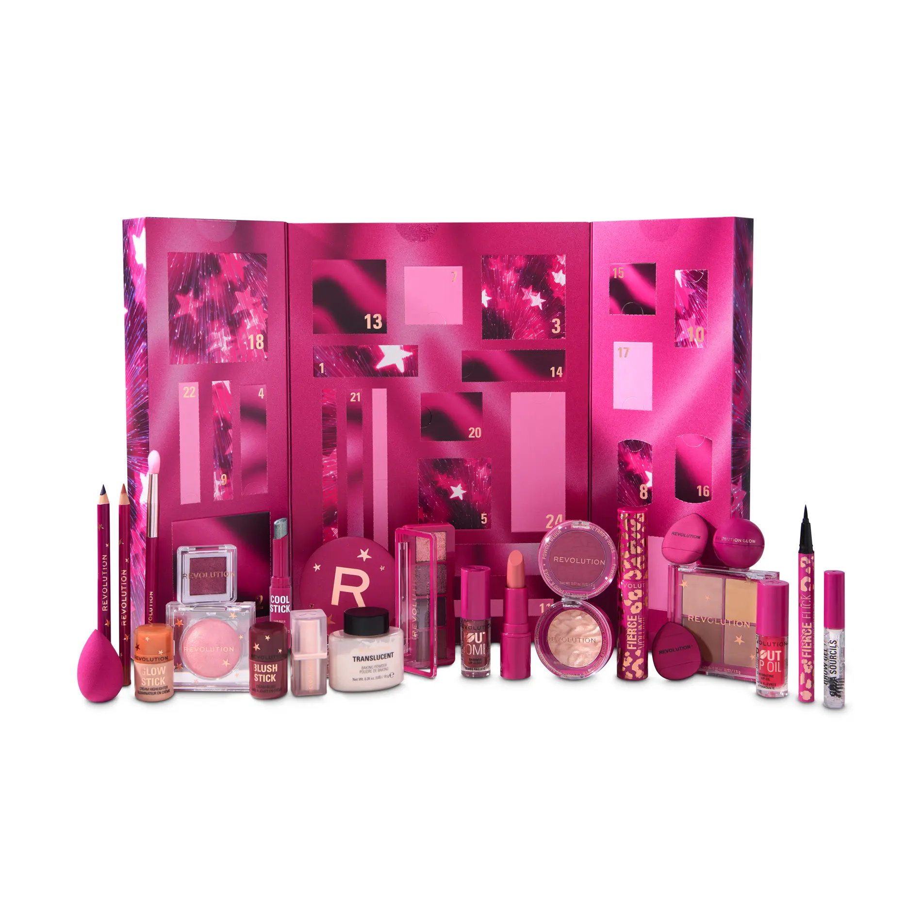 Revolution Beauty Makeup Advent Calendar 2025 Lipstick Lippie Pencil Kit Revolution Beauty Makeup Advent Calendar 2025 Lipstick Lippie Pencil Kit
