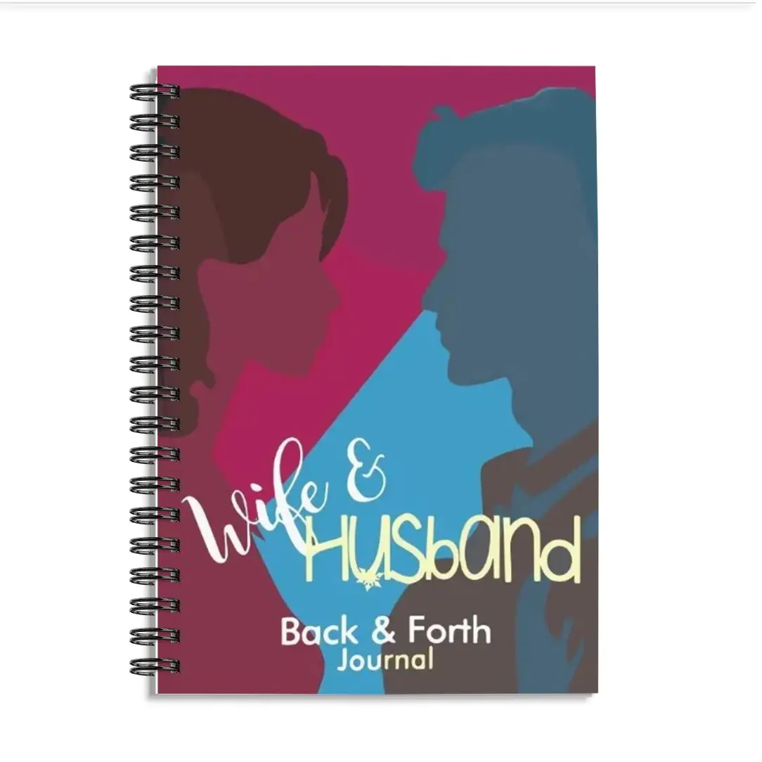 Couple Emotional Connection Journal, Interactive Spiral Coil Notebook for Couples, Gratitude List, Q&a, Guided Prompts, Perfect Valentine's Gift