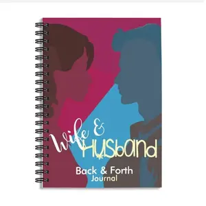 Couple Emotional Connection Journal, Interactive Spiral Notebook for Couples, Gratitude List, Q&a, Guided Prompts, Perfect Valentine's Gift