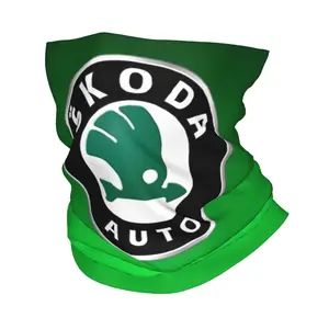Skoda Racing Bandana Neck Gaiter Wrap Scarf Multi-use Cycling Riding Unisex Adult Windproof