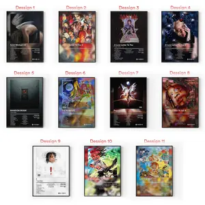 [Sale Up To 25%] Trippie Album Posters, Emo Trap Rap Wall Art, Alternative Hip Hop Aesthetic Decor, Modern Album Cover Artwork, Music Room Decor, Gift for Fans