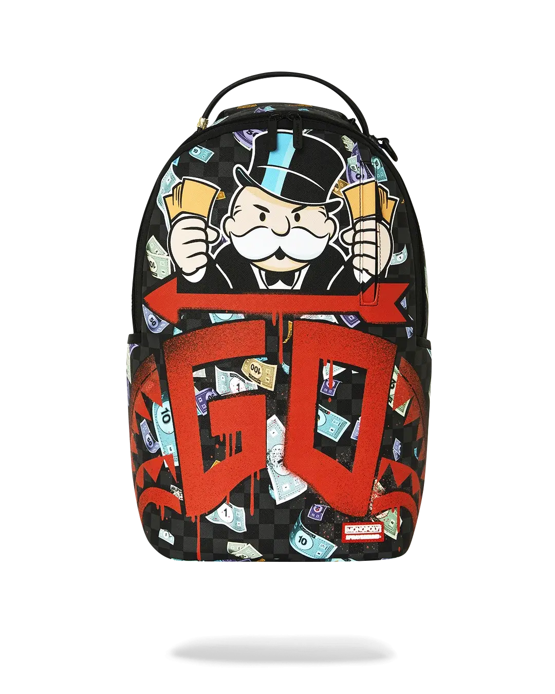 SPRAYGROUND 'Monopoly Time To Go' Backpack