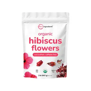 Micro Ingredients Organic Hibiscus Flowers, 2lb Micro Ingredients Organic Hibiscus Flowers, 2lb