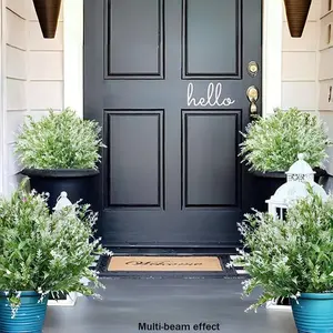 42pcs Artificial Lavender Bouquet, UV Resistant Fake Lavender Stems with and Flowers, Plastic Decorative Flowers for Weddings, Home Decor Accessory