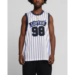 Loiter Midway Jersey White/Blue