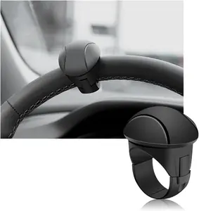 Steering Wheel Knob, Non-Slip  Steering Wheel Spinner Knob, 360 Rotatable Steering Wheel  Power Handles, Universal Interior Decor  Accessories