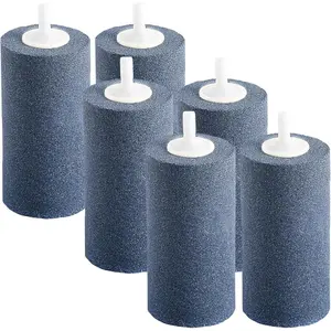 4 x 2 Inch Large Cylinder Air Stone Bubble Diffuser for Aquarium Fish Tank Pond Hydroponics Air Pump Growing System Circulation