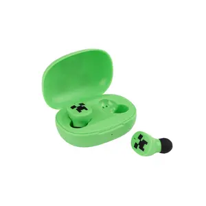 Minecraft Bluetooth True Wireless Earbuds with Charging Case