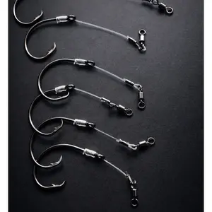 10/0 Circle Hooks, Variety 6-Pack Fishing Terminal Tackle for Sports & Outdoor Recreation