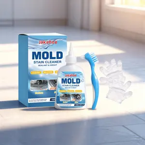 Jakehoe Mold Remover Gel for Bathroom Tiles Washing Machine Seals Home Gap Cleaning Gel, Effective Mildew Removal Solution, Mildew Stain Remover