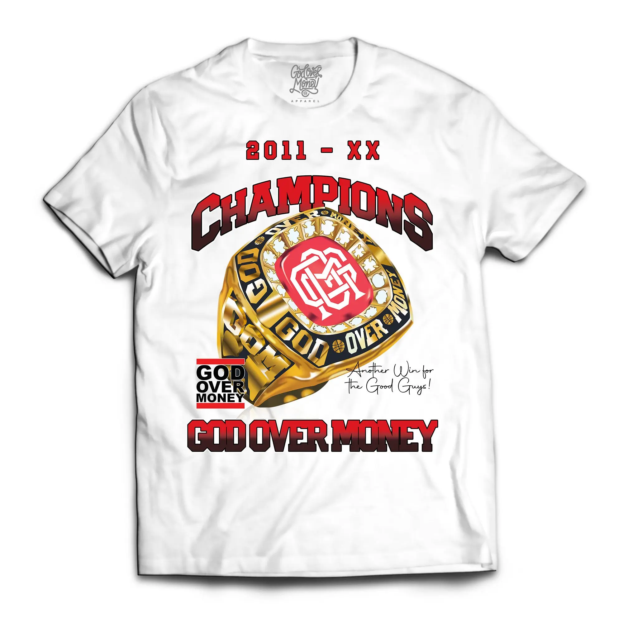 GOM Champion Tee White