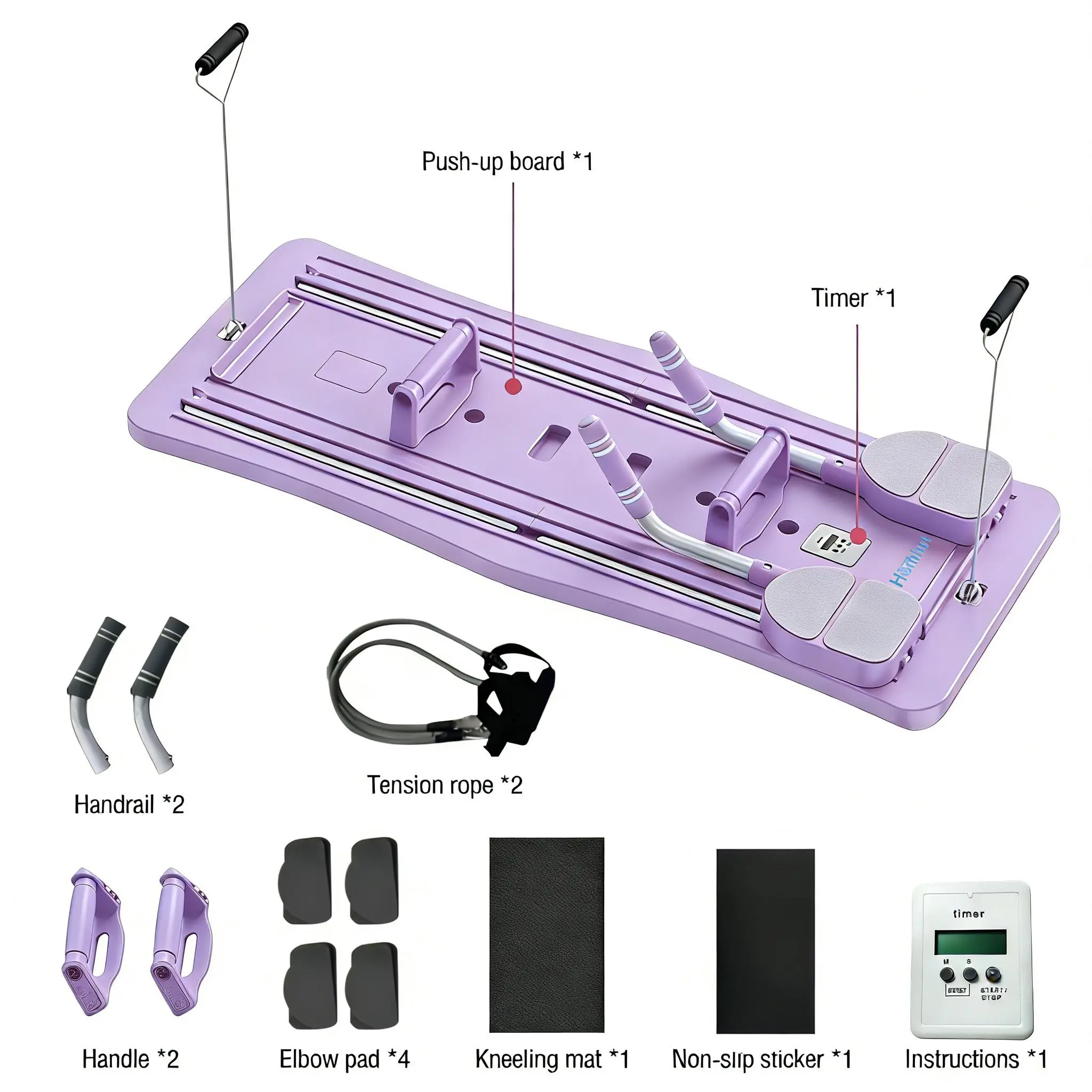 4-in-1 Adjustable Ab Exercise Equipment - Abs Training Machines for Home Gym Core Workouts, Rolling Pilates Board That Engages Glutes & Obliques, Abdominal Core Tool, Abs Training Equipment, Abs Machines For Home, Abdominal Core Equipment