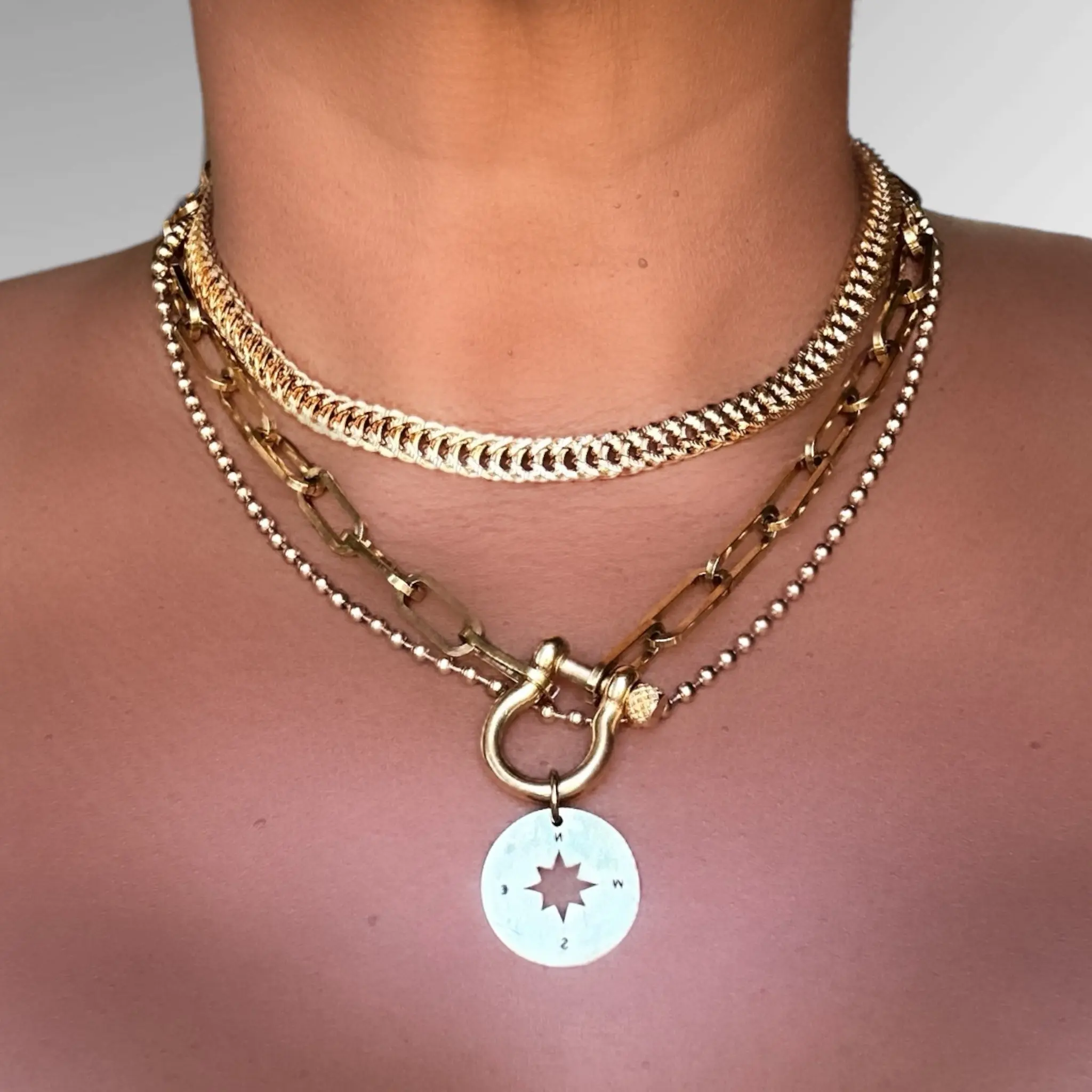SANTANA WESTSIDE LAYERED NECKLACE