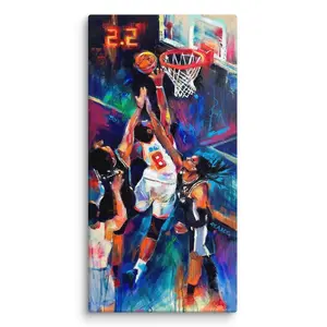 [Unframed] The Game Saver Poster - Basketball - by Carlie Pearce