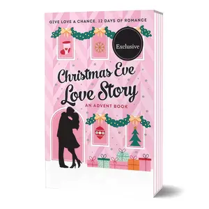 Christmas Love Story Book, Unique Paper Book for Christmas Countdown, Read Chapter by Chapter, Perfect for Holiday Reading
