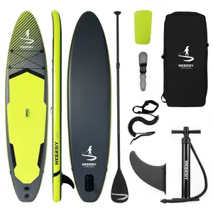 11ft Black Inflatable Paddle Board | All-Water Performance Series, Classic Versatility & Rugged Durability Canvas Stand Up Paddle Board Cover Outdoor