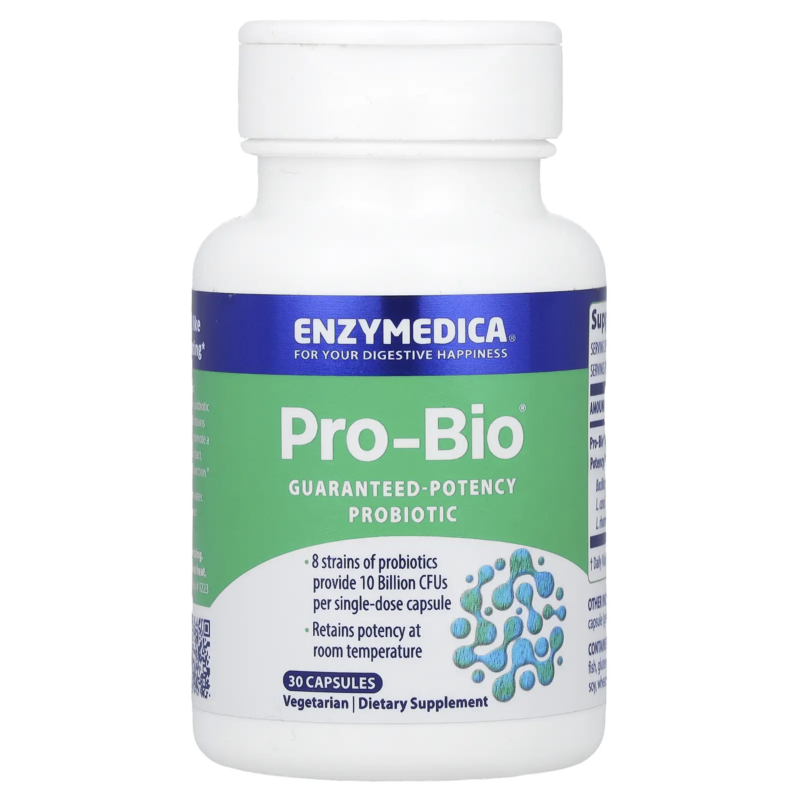 Enzymedica Pro-Bio®, 30 Capsules