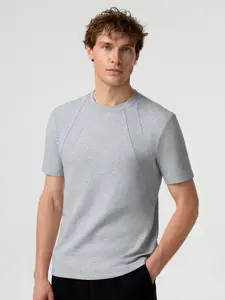 Fioboc Men's Weekend Performance Crew Neck Tee - Streetwear Casual Basic Short Sleeve Top